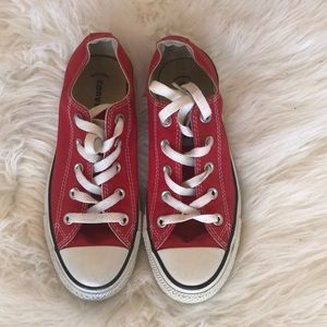 Red Chuck Taylors